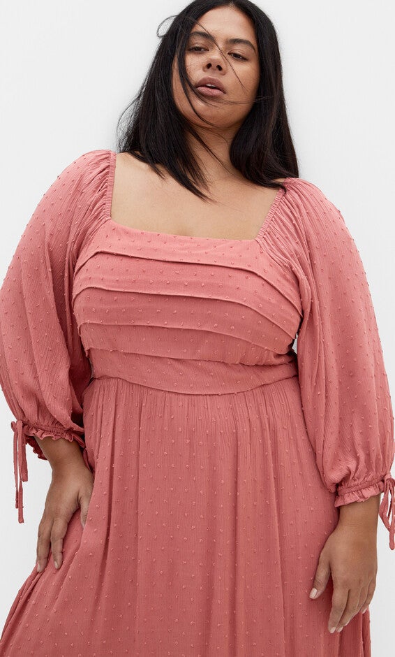 Ally Dress - rosewood, ROSEWOOD, alternate image number 2