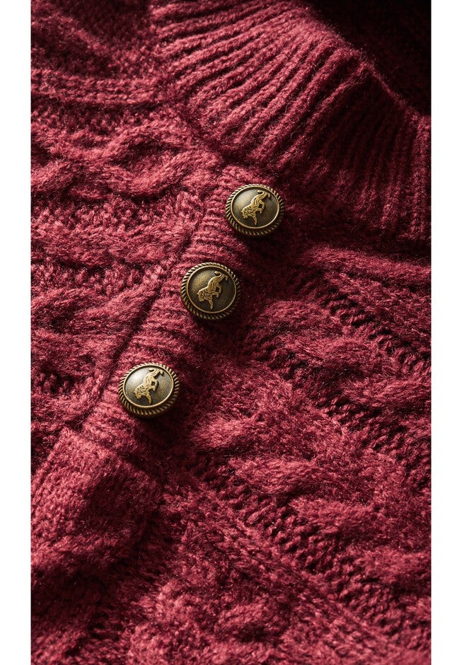 Saskia Jumper - cabernet, RED, alternate image number null