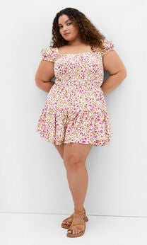 Zuri Print Playsuit - multi