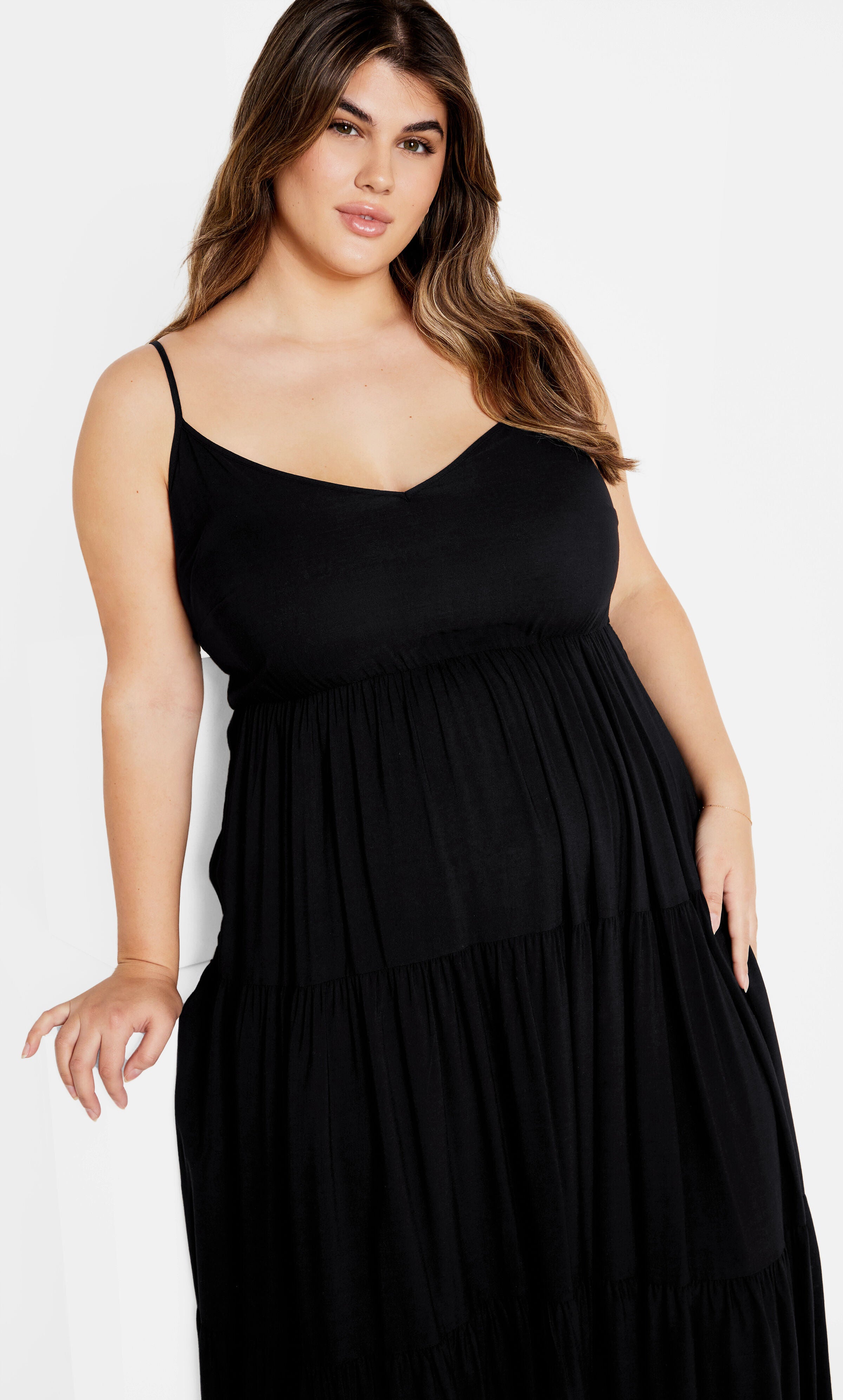 Oasis Maxi Dress - black, BLACK, alternate image number 1