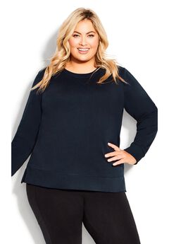 Hi Lo Sweat Top