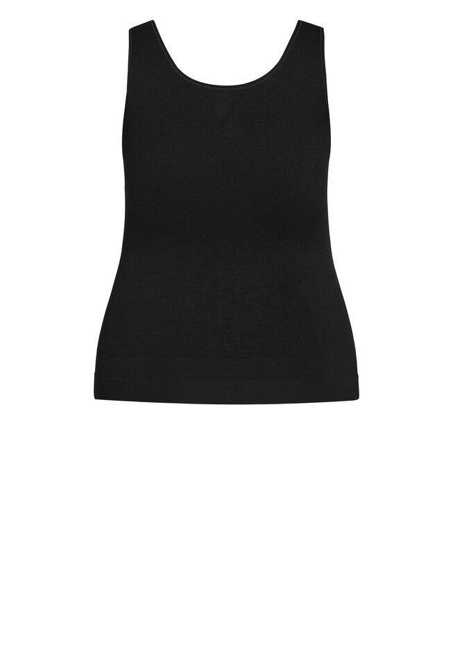 Seamless Shaping Cami, BLACK, alternate image number null