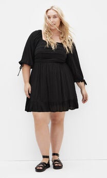 Allegra Mini Dress - rosewood