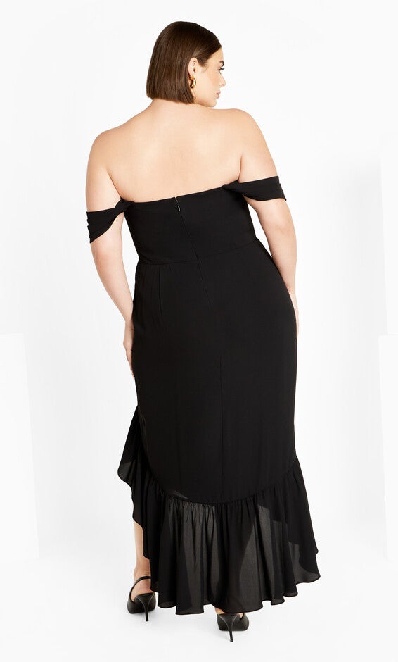 Rosabella Maxi Dress - black, BLACK, alternate image number 2