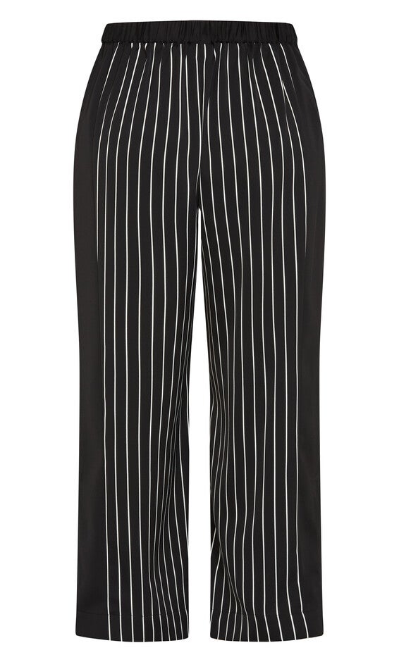Enya Border Pant - black, BLACK, alternate image number 4