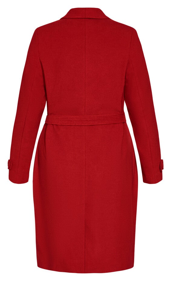 So Sleek Coat - true red, RED, alternate image number null