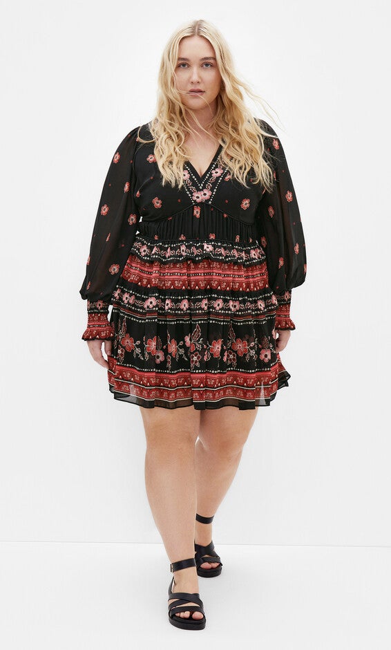 Hudson Mini Dress - black, BLACK, alternate image number 2