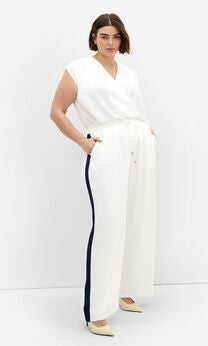 Lilia Lined Pant - ivory