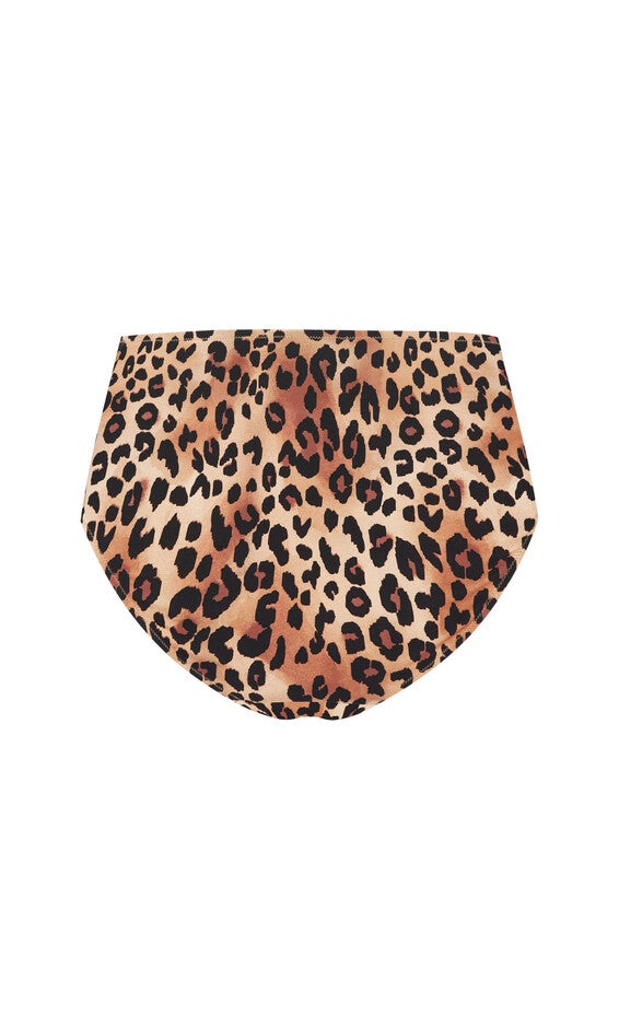 Vigo Hi Waist Bikini Brief - animal, PRINT, alternate image number null