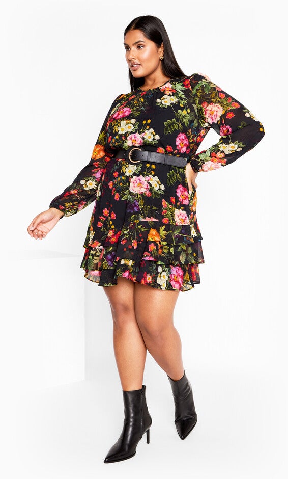 Suzie Dress - black, BLACK, alternate image number 1