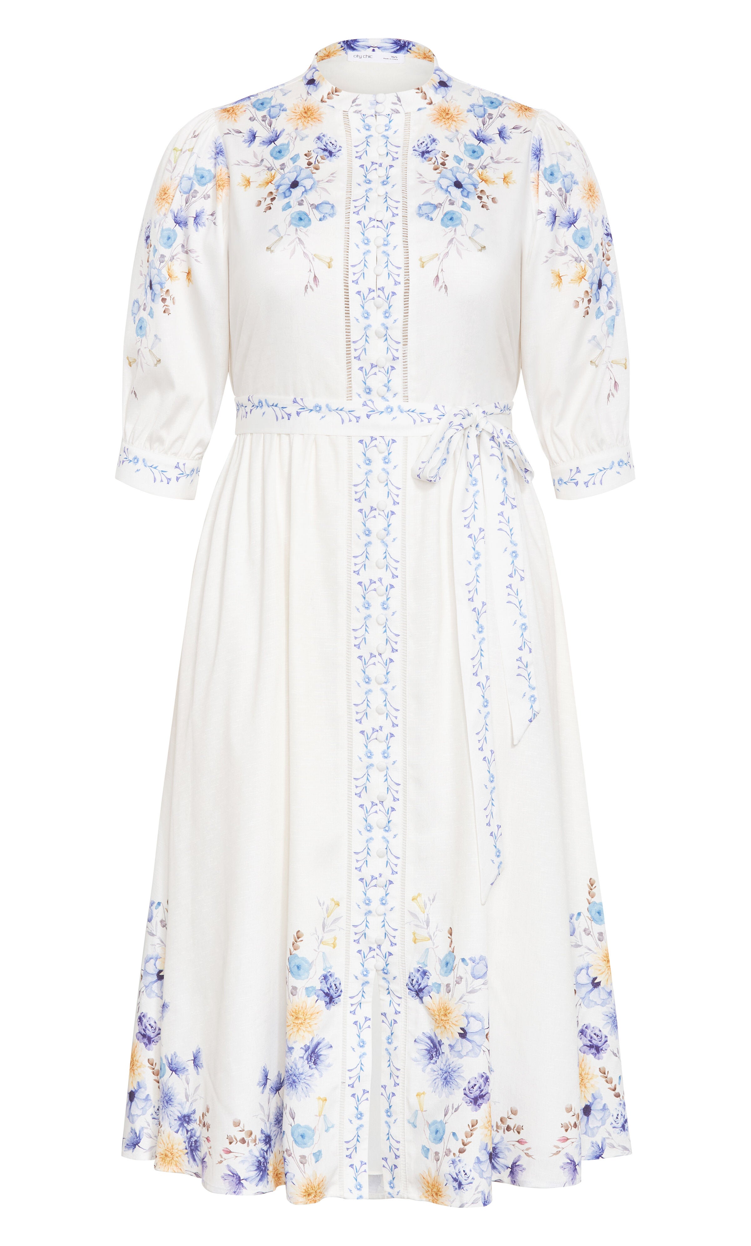 Annabelle Dress - cream, WHITE, alternate image number 3
