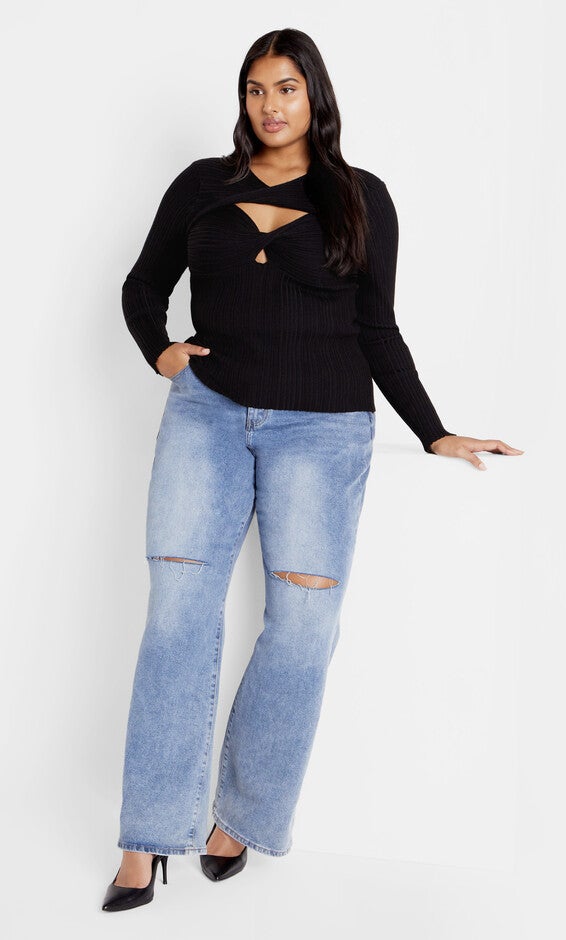 Kaleigh Sweater - black, BLACK, hi-res image number null