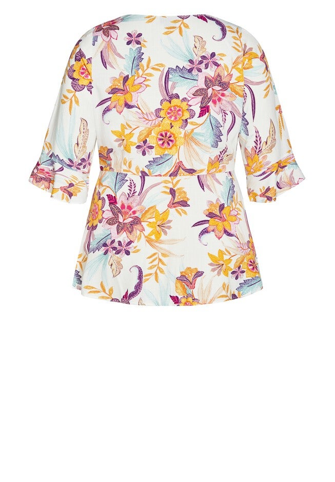 TOP ISLAND PRT, WHITE, alternate image number null