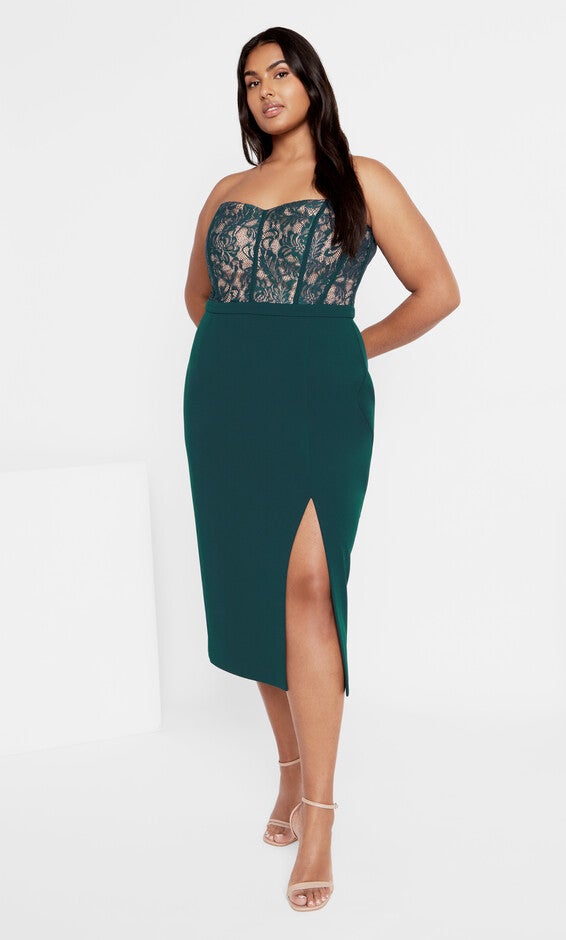 Perfect Date Dress - emerald, EMERALD, hi-res image number 0