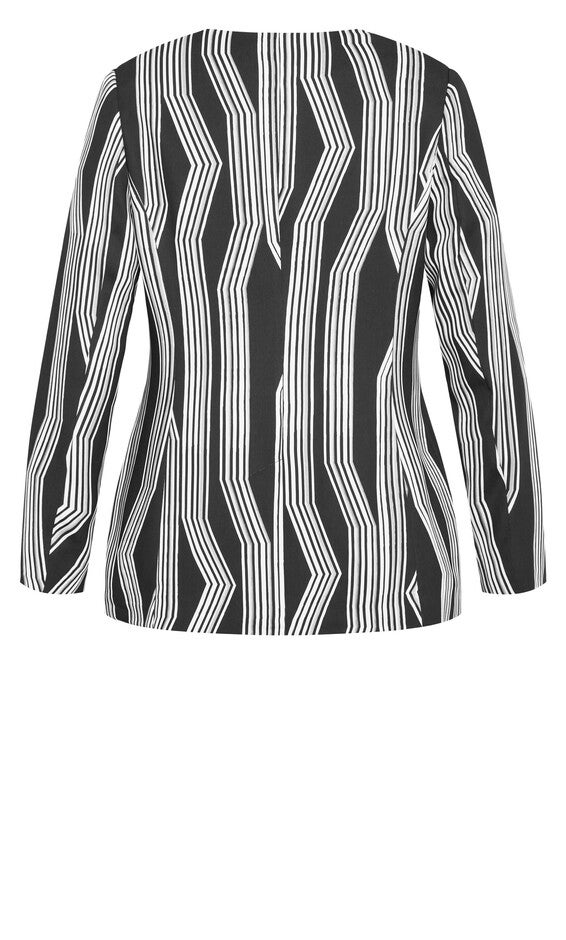 Laila Jacket - black mono, BLACK, alternate image number 4