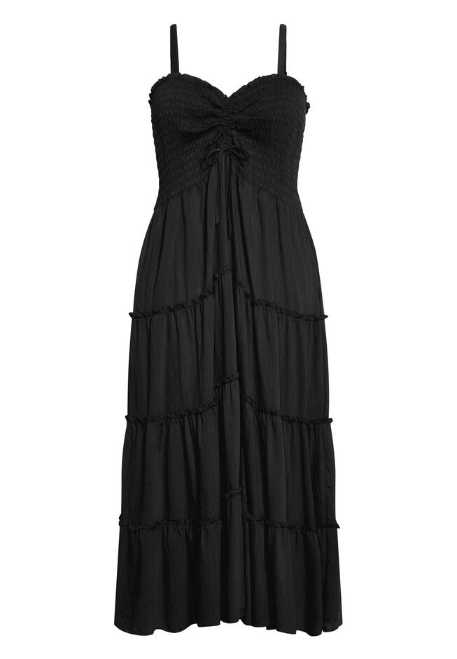 Alisa Maxi Dress - black, BLACK, alternate image number 4