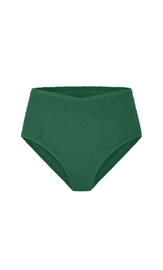 Avalon Hi Waist Bikini Brief - green, GREEN, alternate image number null