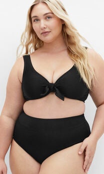 Valencia Hi Waist Bikini - black