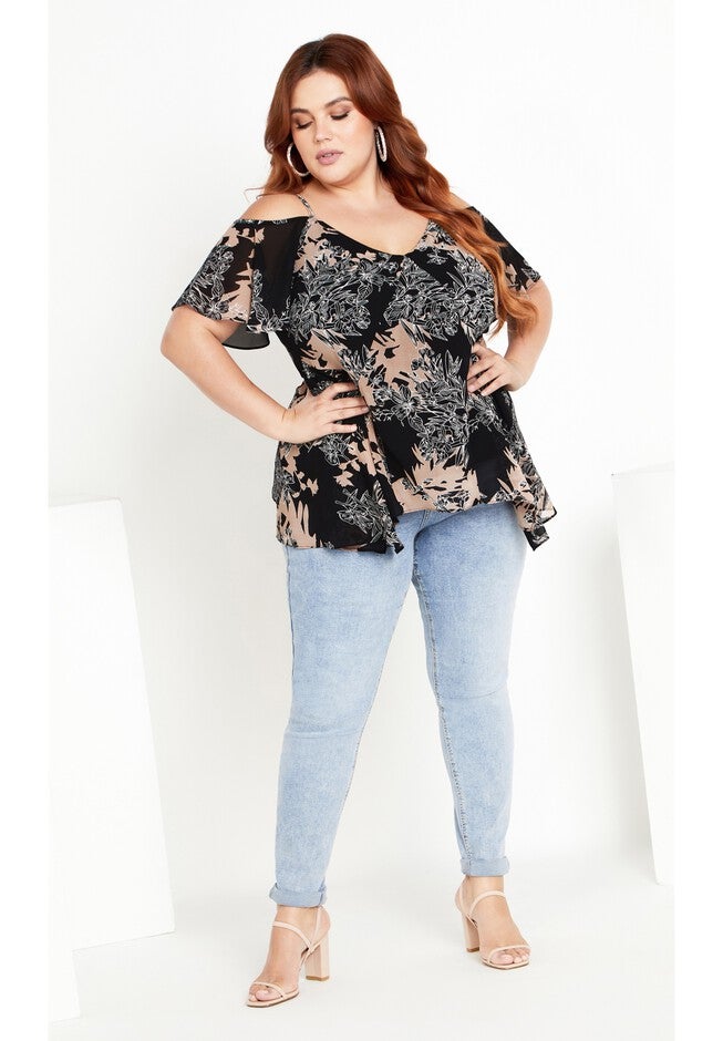 TOP DULCE, BLACK, on-hover image number null