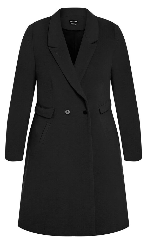 Oaklyn Coat - black, BLACK, alternate image number null