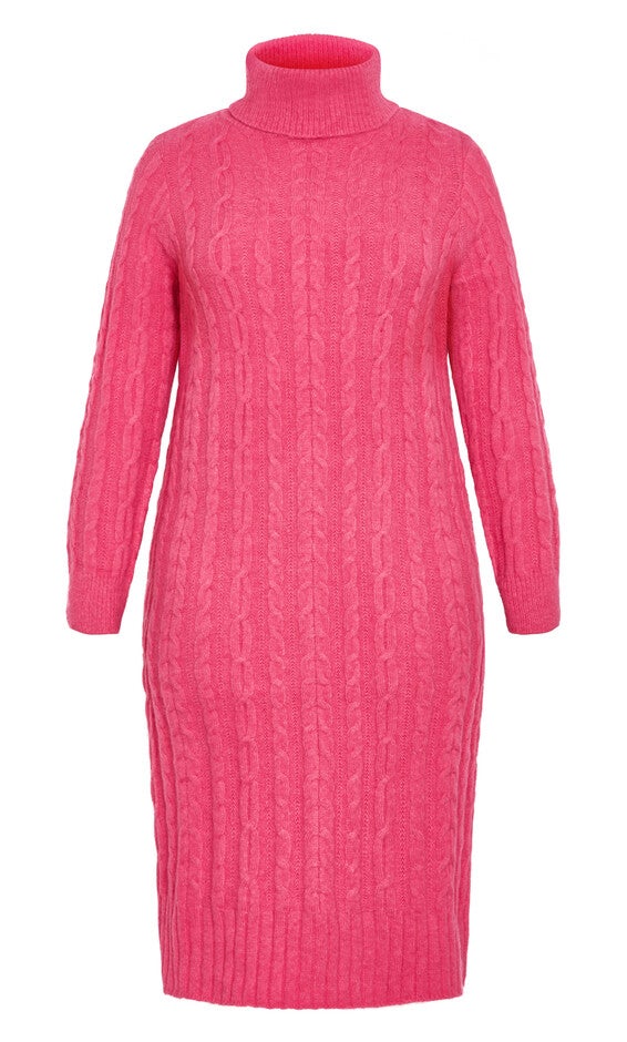 Kenzi Dress - vibrant pink, VIBRANT PINK, alternate image number null