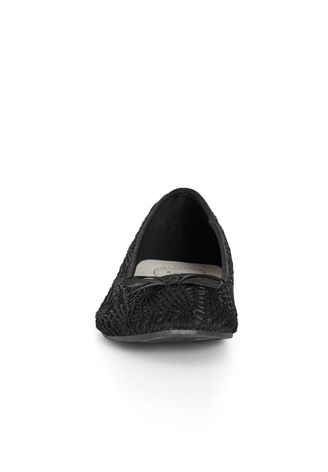 Crochet Ballerina, BLACK, alternate image number 4