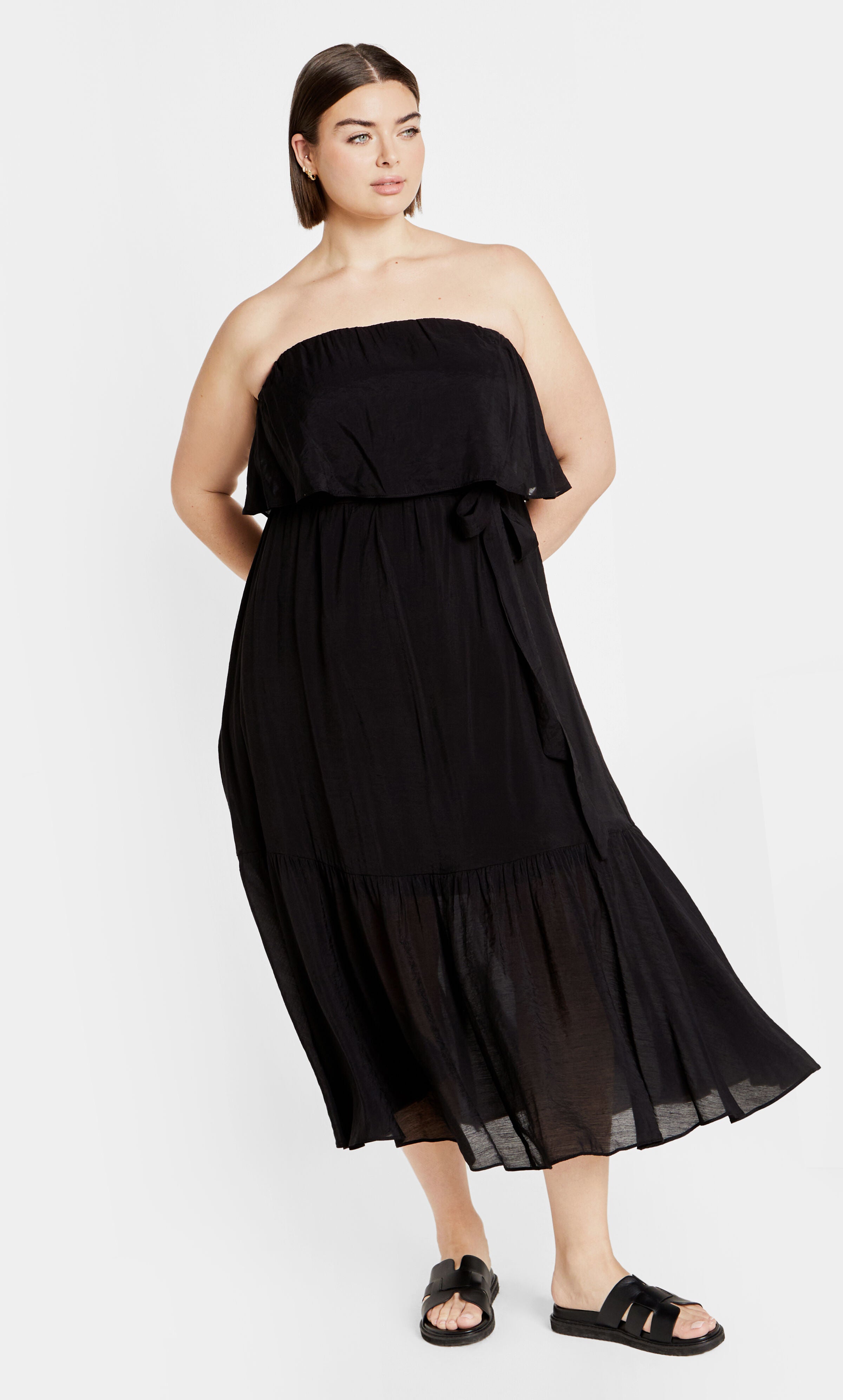 Pia Maxi Dress - black, BLACK, hi-res image number 0