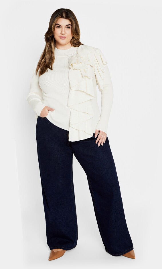 Amira Sweater - ivory, BEIGE, alternate image number null