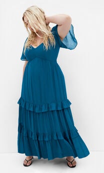 Marci Maxi Dress - poseidon