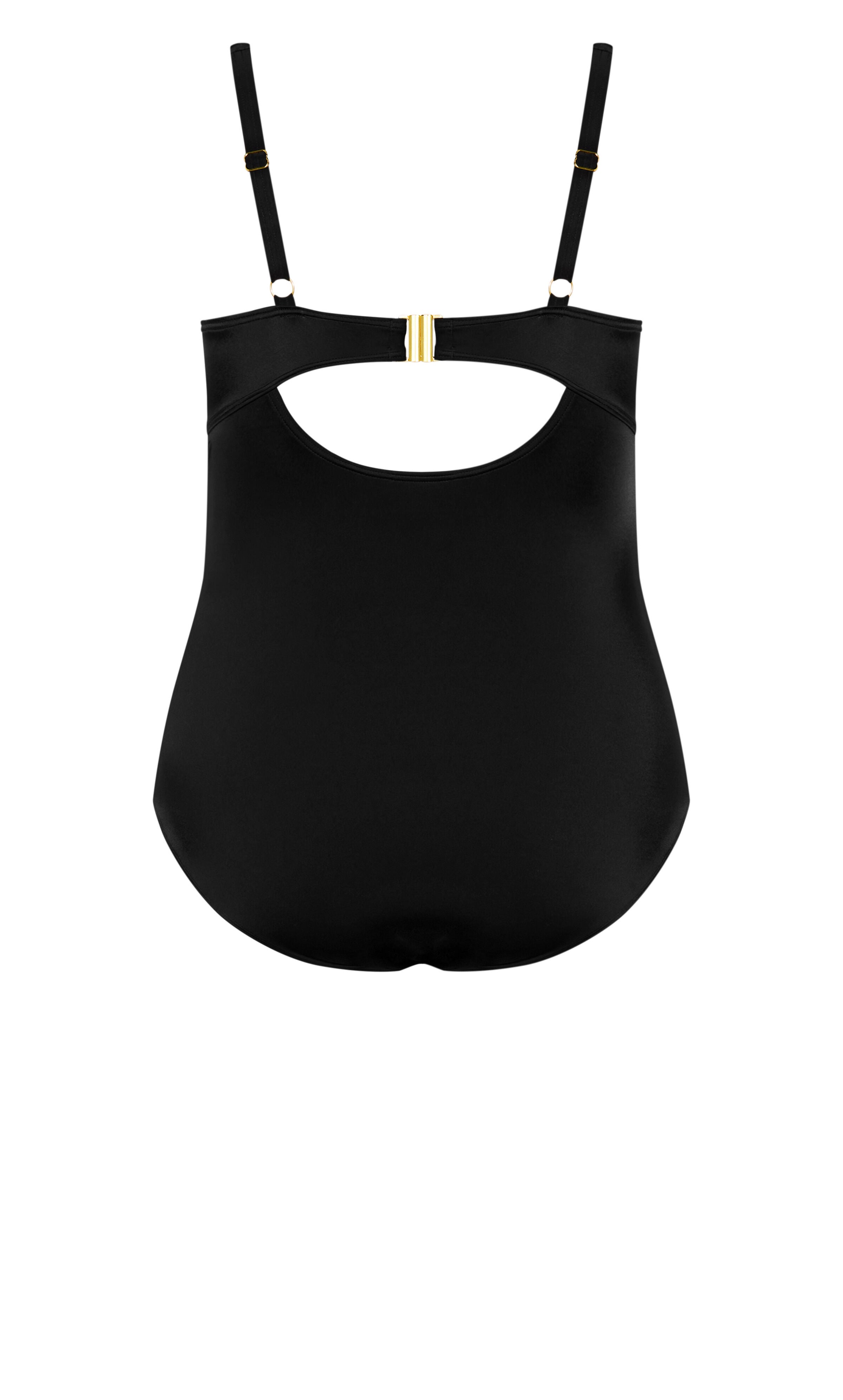 Azores Drape 1 Piece - black, BLACK, alternate image number 4
