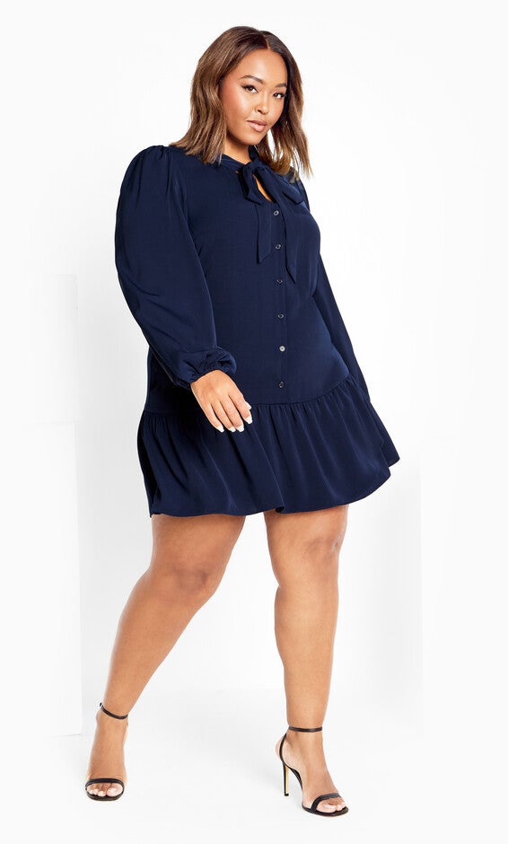 Charlie Dress - true navy, TRUE, alternate image number null
