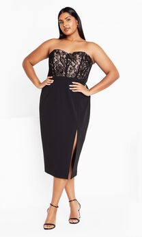 Perfect Date Dress - black