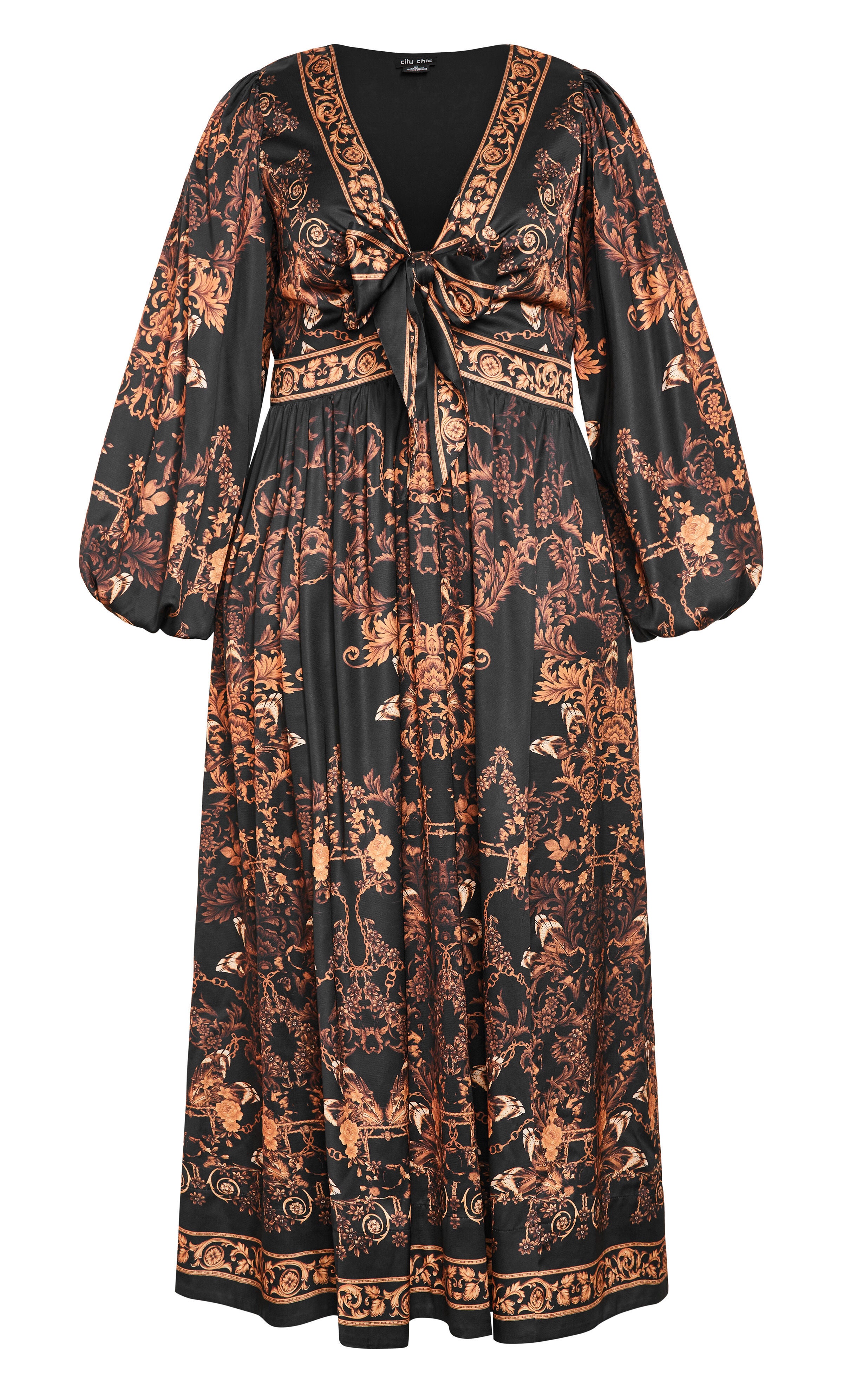 Ivanna Maxi Dress - gold, YELLOW, alternate image number 4