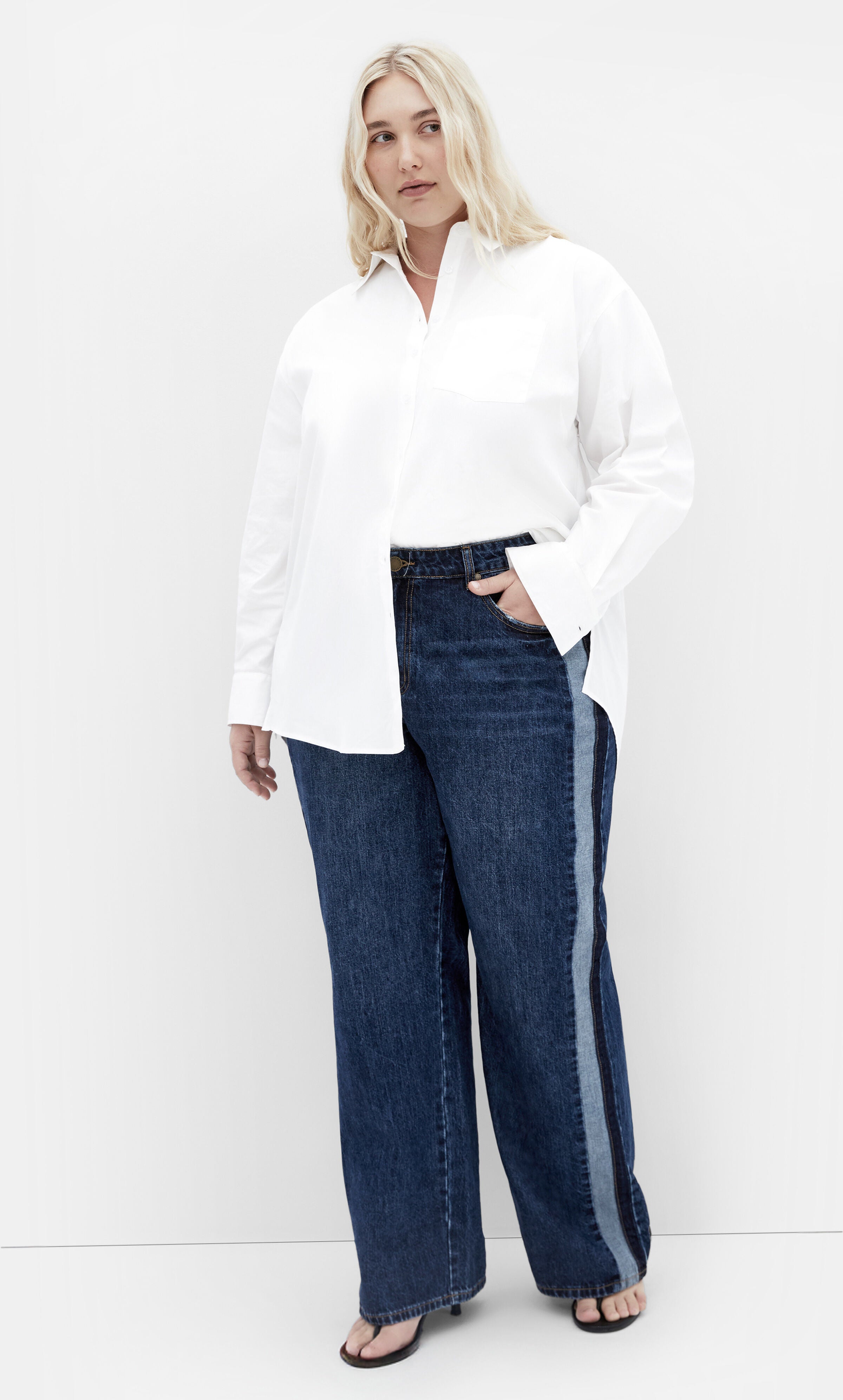 Callie Shirt - ivory, WHITE, alternate image number 2