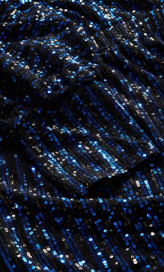 Tilly Sequin Dress - cobalt, COBALT, alternate image number 6