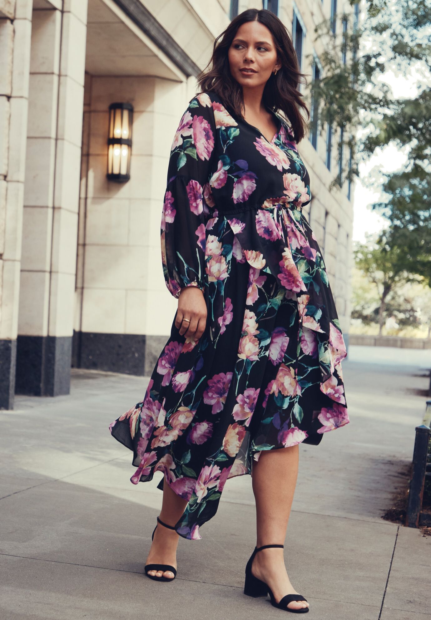 Endless Love Chiffon Dress, ENDLESS LOVE, alternate image number 3