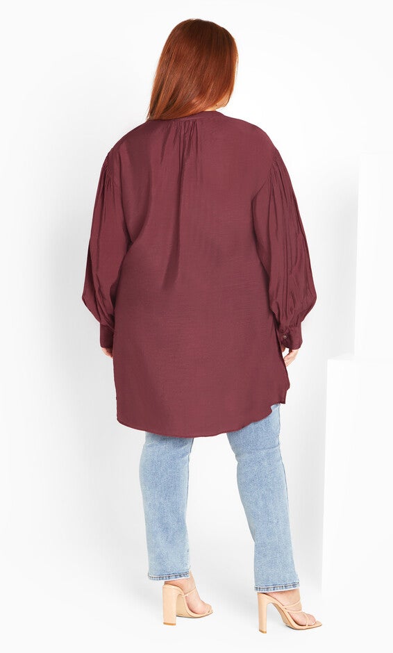Joy Top - deep rose, PURPLE, alternate image number null