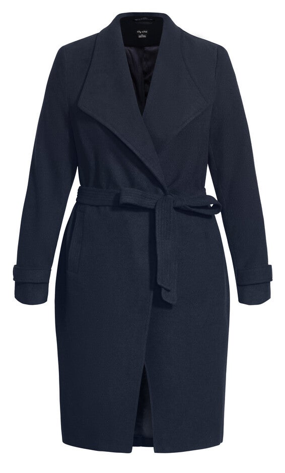 So Sleek Coat - navy, BLUE, alternate image number null