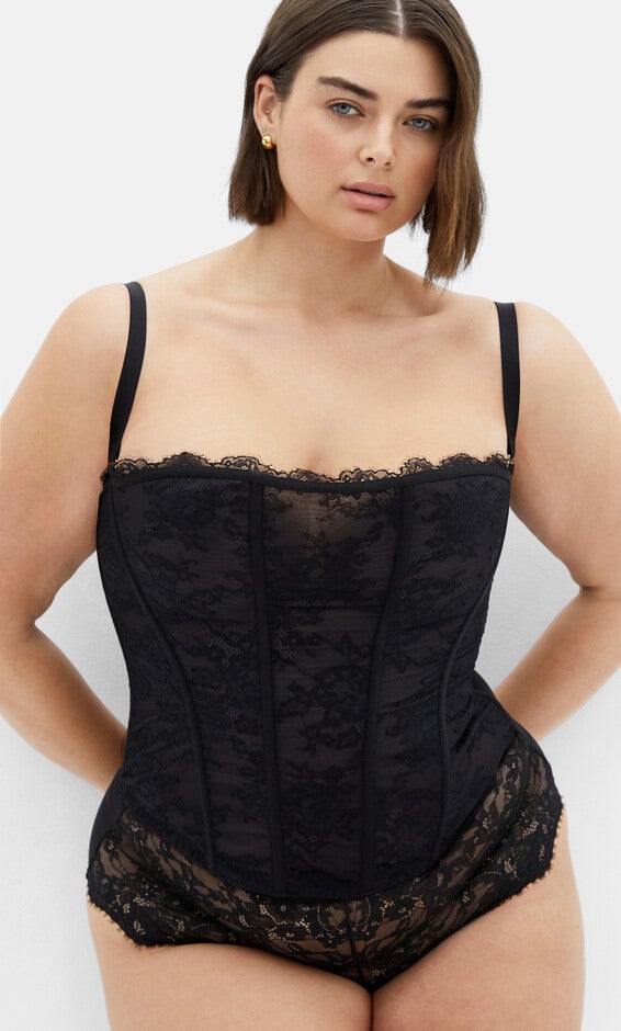 Josephine Corset - black, BLACK, hi-res image number null