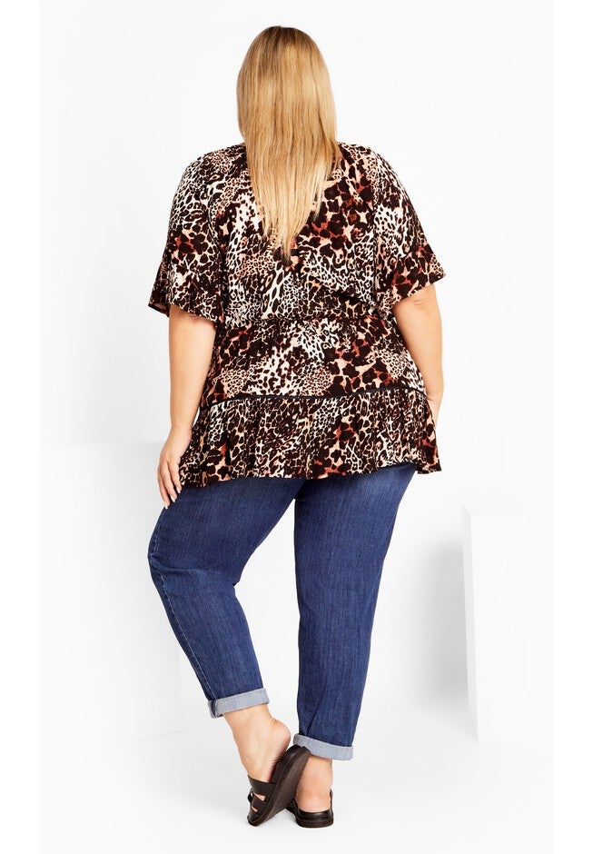 Tess Top, ANIMAL FEVER, on-hover image number null