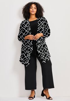 Cardigan With Tank Duet