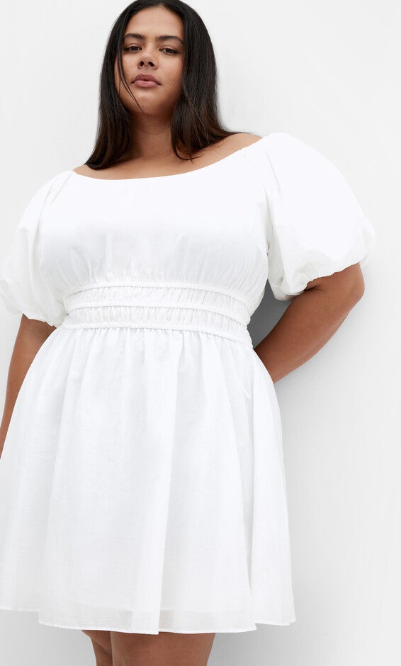 Lillian Dress - ivory, WHITE, alternate image number null