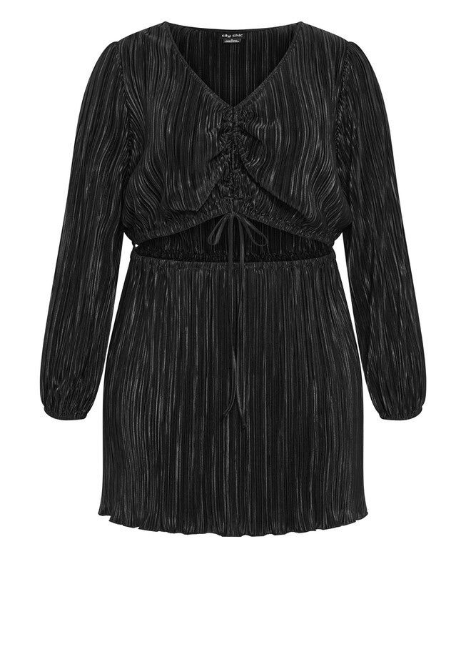 Hailee Dress - black, BLACK, alternate image number 2