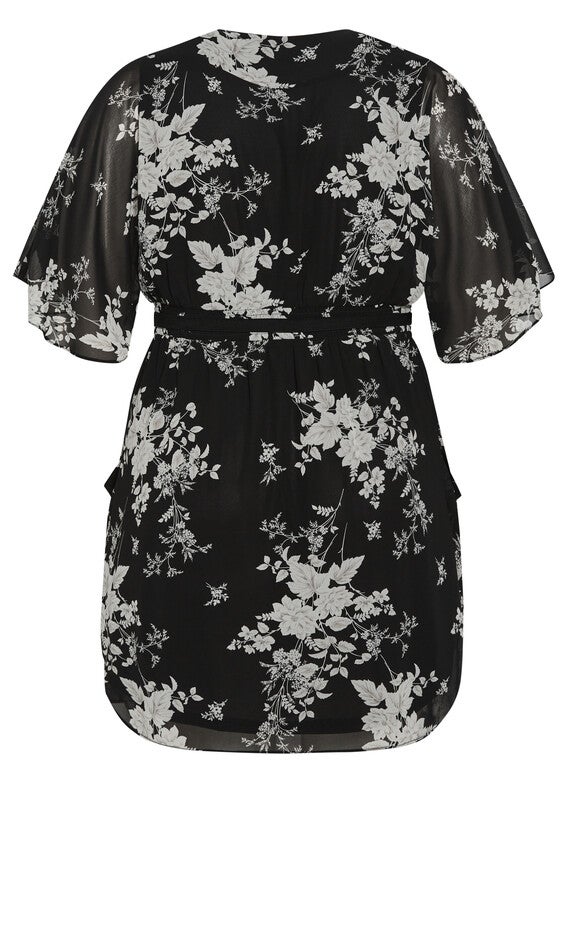 Bouquet Mini Dress - black, MINI, alternate image number 4