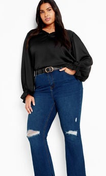 Asha Letitia Jean - dark denim
