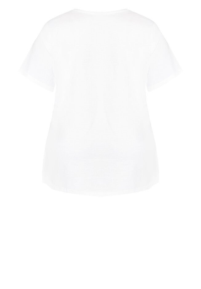 Graphic Print Top, RED WHITE AMERICA, alternate image number 5