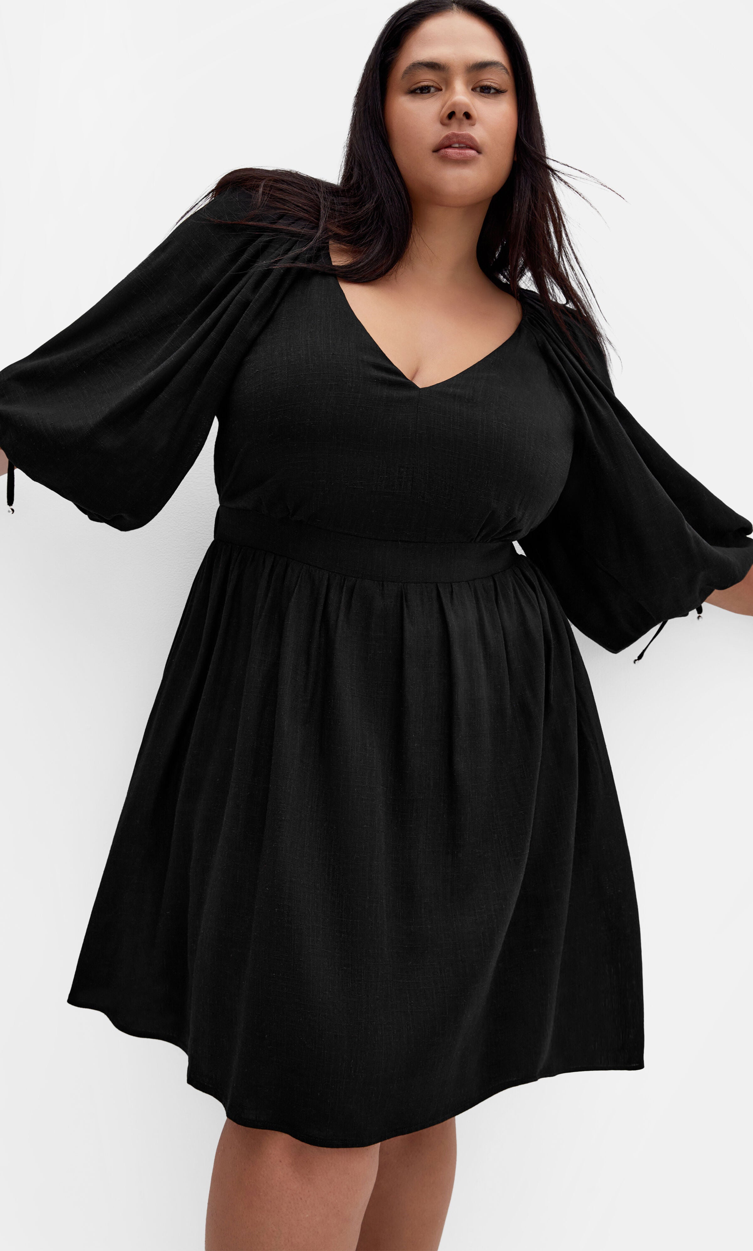Scarlette Dress - black, BLACK, hi-res image number 0