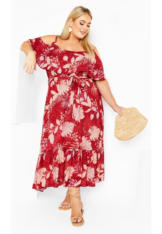 Sandy Shores Dress, SUNSET SHORES, hi-res image number 0