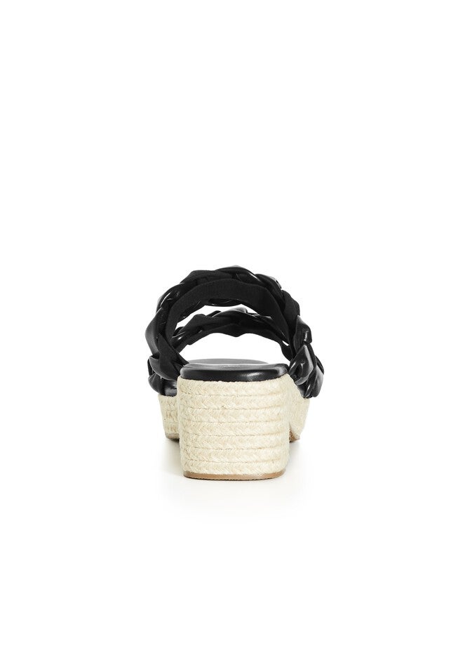 WIDE FIT Roxy Flatform Heel - black, BLACK, alternate image number 2