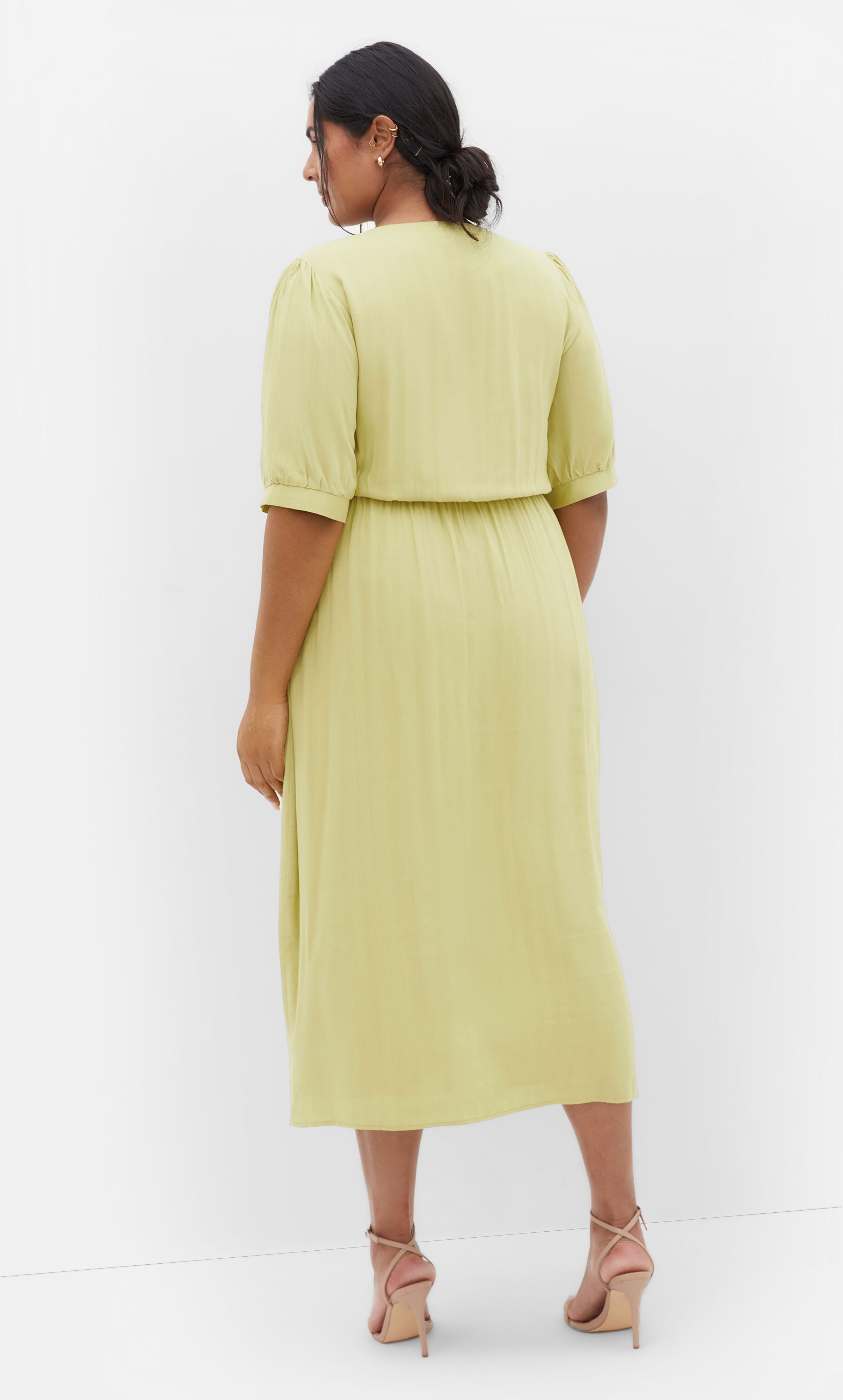 Charli Dress - light khaki, YELLOW, alternate image number 1